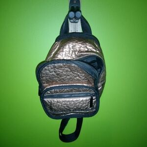 Adidas Gold Bronze Retro Backpack NWOT